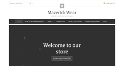 Desktop Screenshot of maverickwear.com